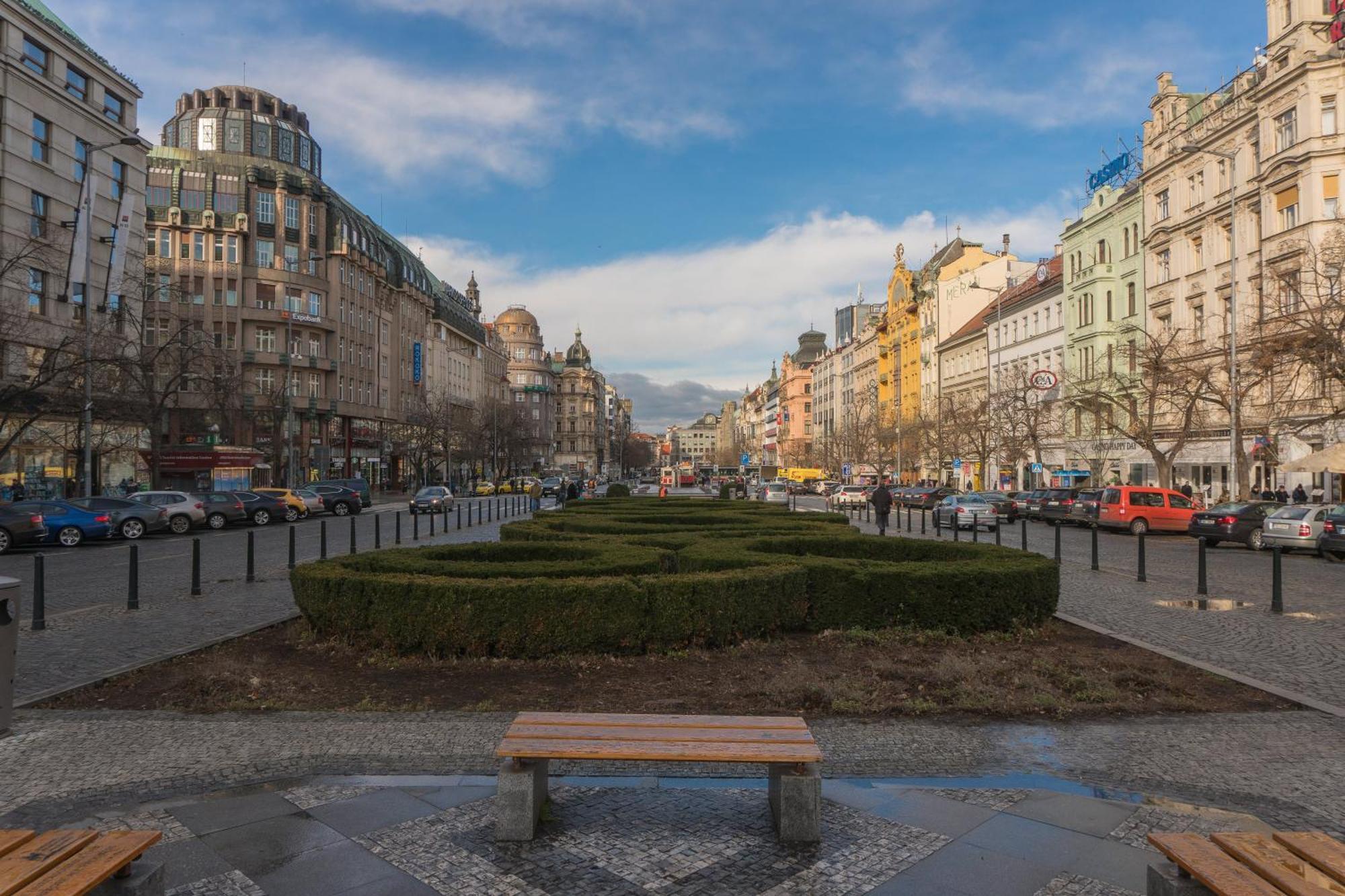 New Design & Style Apartments 50M From Wenceslas Square Praga Esterno foto